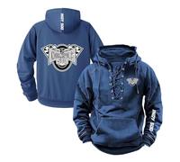 Sudadera con Capucha De Manga Larga Hombre Estilo In.di.an.Ap.OL.is 500 Lisa Chándal Estampado Deportivo para Exteriores Sudaderas Cómodas-HeiS||x_l