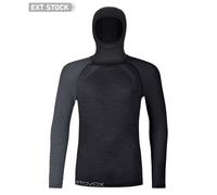 Sudadera con capucha de manga larga para hombre Ortovox 120 COMP LIGHT HOODY M (negro cuervo)