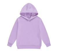 Sudadera con Capucha de Manga Larga para Niñas y Adolescentes Prendas Exteriores Cómodas y Abrigo con Forro Polar Ideal para Uso Diario y Actividades Casuales (Purple, 10-11 Years)
