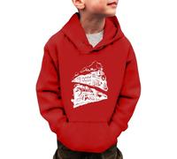 Sudadera con Capucha de Manga Larga para niños y niñas, con diseño de Camiones, Coches y Dinosaurios, para Invierno, cálida, de 3 a 14 años Niño Sudadera Sudaderas Sobrenatural