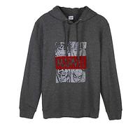 Sudadera con Capucha de Marvel - Color Gris Oscuro - Talla XXL - Elaborado con Algodón 100% de 240 gsm - Estampado con el Logo de Marvel - Producto Original Diseñado en España