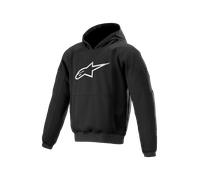 Alpinestars Ageless Sudadera con capucha de motocicleta, negro, Talla M