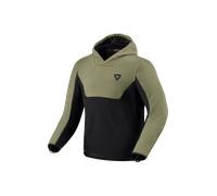 Sudadera con Capucha de Moto Rev´it Andon Negro/VerdeM Negro,Verde