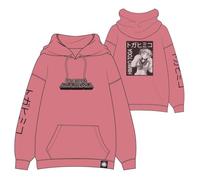 Sudadera con Capucha de My Hero Academia - Color Rosa - Talla S - Elaborado con Algodón de 260 gsm - Con Himiko Toga - Producto Original Diseñado en España