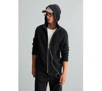 Sudadera con capucha de punto bou orte regular Black XL