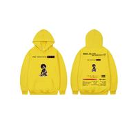 Sudadera con capucha del rapero The Notorious Big (amarilla, XXL), con el álbum Ready To Die, para hombre