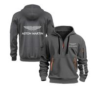 Sudadera con Capucha Deportiva para Hombre A.s.t.o.n M.a.r.ti.n De Abrigo Lisa Cómodo Bolsillos Ropa Primavera Otoño Chaqueta Estampada-SHSe||x_l