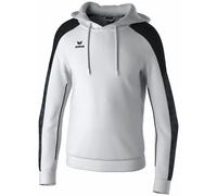 erima Sudadera con Capucha EVO Star (1072408) Hombre, Blanco/Negro, XL