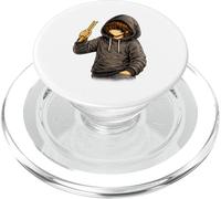 Sudadera con Capucha Estilo Rock On Drummer PopSockets PopGrip para MagSafe