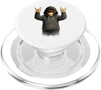 Sudadera con Capucha Estilo Rock On PopSockets PopGrip para MagSafe