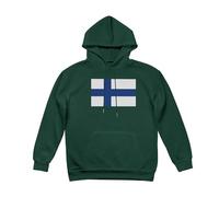 Sudadera con Capucha Finlandia Bandera Hombre Adultos Y Adolescentes Hoodie Forro Polar Sudadera Hombre Mujer con Capucha para Uso Diario Actividades Hoodies S A 3XL