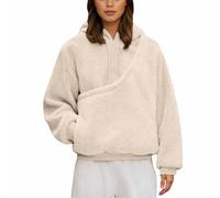 Sudadera con Capucha Forro Polar Suave, Bolsillo Oculto para niños y Gatos, Capucha Ajustable, Ideal Exterior y Diario