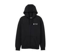 Sudadera con capucha FOX Absolute Zip NegroXXL Negro