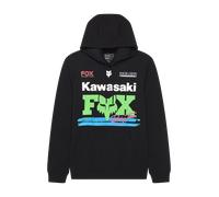 §Sudadera con Capucha FOX Kawasaki Negra§