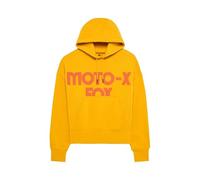 SUDADERA CON CAPUCHA FOX LADY MOTO-X OVERSIZED MOSTAZA S