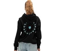 Sudadera con Capucha Fox Lady Winners Circle Polar PO Black S