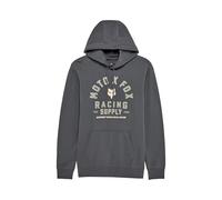 Sudadera con Capucha Fox Local Racer de Forro Polar PO Dark Shadow M