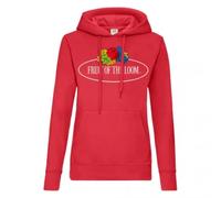Sudadera con capucha Fruit of the Loom Vintage Logo Print XL