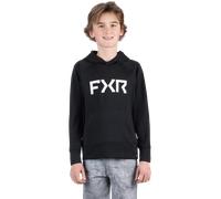 Sudadera con capucha FXR Pilot Niño Negro/BlancoM Negro,Blanco