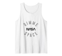 Sudadera con Capucha Gimme Space with NASA Worm Logo Camiseta sin Mangas