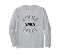 Sudadera con Capucha Gimme Space with NASA Worm Logo Manga Larga