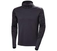 Sudadera con capucha Helly Hansen LIFA MERINO MIDW BLC HOODIE (BLACK GRAPE ARC REFLECT AO) hombre