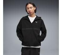 Sudadera con capucha holgada PUMA Class Pinnacle Half-Zip para hombre, Accesoiros, Negro, XL