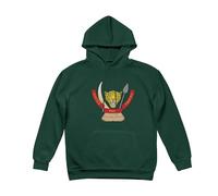 Sudadera con Capucha Hombre República Democrática del Congo Emblema Nacional De Forro Polar Pullover Manga Larga Casual Sudadera para Hombre Mujer con Bolsillo Sweatshirts