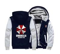 Sudadera con Capucha Hombre Resid.ent evil, Sudadera con Capucha Forro Polar Manga Larga, Sweatshirts Informal con Bolsillos, de Trabajo, Cazadora(Multicolor 2,3XL)