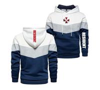 Sudadera con Capucha Hombre Ropa Deportiva para R.es.i.d.en.t Primavera Otoño Prendas Vestir Exteriores Cómodas Abrigos Deportivos Colores Contraste-BaiS||XX_l