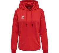hummel Sudadera con Capucha Hmlcore Xk Poly Sweat para Mujer, Rojo (True Red), L