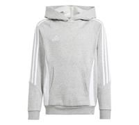 adidas Performance Tiro 24 - Sudadera con Capucha para niños (152 cm), Color Gris y Blanco