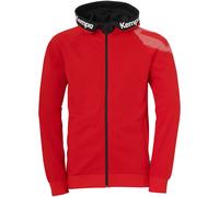 Kempa Core 26 Hood Jacket Chaqueta con Capucha para Hombre Chaqueta de Entrenamiento Sudadera con Capucha Jersey Balonmano Voleibol Gimnasio de Interior Fitness
