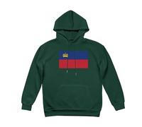 Sudadera con Capucha Liechtenstein Bandera Hombre Adultos Y Adolescentes Hoodie Forro Polar Sudadera Hombre Mujer con Capucha para Uso Diario Actividades Hoodies S A 3XL