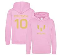 Sudadera con capucha Lionel Messi para niños inspirada en el fútbol Merch de fútbol Merch para niños y niñas Regalo camiseta de fútbol número 10#10 3-13 años, blanco, 9-11 Años