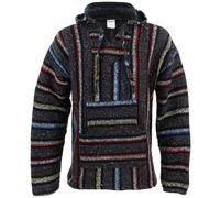 Sudadera Con Capucha Mexicano Baja Jerga DROGA Alfombra Jersey Siesta Surf Hippy