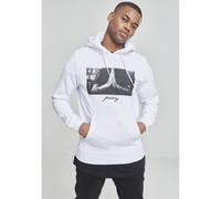 Mister Tee sudadera con capucha, manga larga, de hombre, con estampación delantera, gorro con cordón, bolsillo delantero, de moda urbana, distintos colores, tallas XS - 5XL