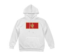 Sudadera con Capucha Montenegro Bandera Hombre Adultos Y Adolescentes Hoodie Forro Polar Sudadera Hombre Mujer con Capucha para Uso Diario Actividades Hoodies S A 3XL