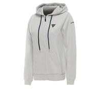 Dainese Speed Demon Sudadera con capucha y cremallera para mujer, gris, tamaño M