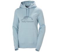 Helly Hansen Mujeres W Nord Sudadera con Capucha gráfica, Azul Viento, M