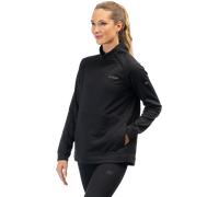 Sudadera con Capucha Mujer Klim Solitude Asym NegroS Negro