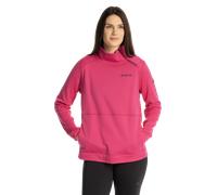 Sudadera con Capucha Mujer Klim Solitude Asym Rojo FucsiaM Rojo Fucsia