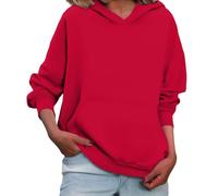 Sudadera con capucha mujer oversize, chaqueta ligera mujer de temporada intermedia de gran tamaño, sudadera de manga larga, sudaderas de color liso, sudadera informal, abrigo exterior, abrigos