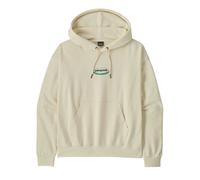 Patagonia W's '95 Oval Logo Daily Hoody sudadera con capucha mujer - Wool White - M
