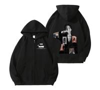 Sudadera con Capucha Muse del Álbum Jimin, Mercancía De Apoyo Al K-Pop For Hombres Y Mujeres(Black,M)