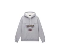 NAPAPIJRI Sudadera 'Burgee Wint 4' gris moteado / naranja / rojo / negro L EUR