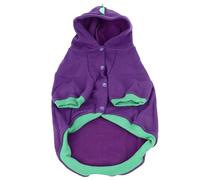 Sudadera con Capucha para de Halloween con Estampado de pequeño Monstruo, Ropa cómoda Ajustable para Cachorros, Disfraz para Fiesta de Halloween, Uso Diario, poliéster 2XL