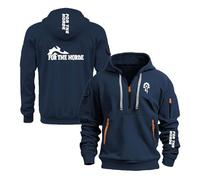 Sudadera con Capucha para Hombre Abrigos De Entrenamiento The H.or.d.e Ropa Gimnasio Media Cremallera Chaqueta Lisa Primavera Y Otoño Prendas-SLanS||s