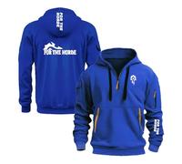 Sudadera con Capucha para Hombre Abrigos De Entrenamiento The H.or.d.e Ropa Gimnasio Media Cremallera Chaqueta Lisa Primavera Y Otoño Prendas-LanS||x_l