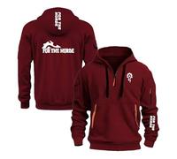 Sudadera con Capucha para Hombre Abrigos De Entrenamiento The H.or.d.e Ropa Gimnasio Media Cremallera Chaqueta Lisa Primavera Y Otoño Prendas-JHS||x_l